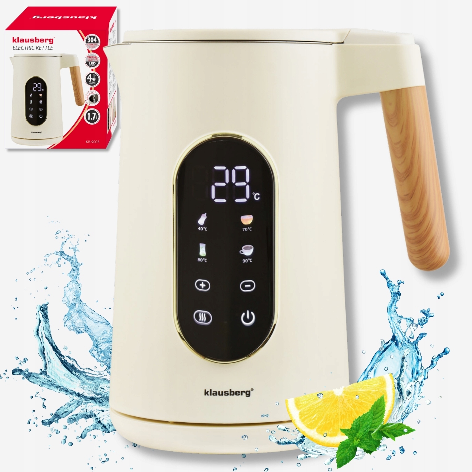 Regulacja temperatury – idealne dla kawy i herbaty