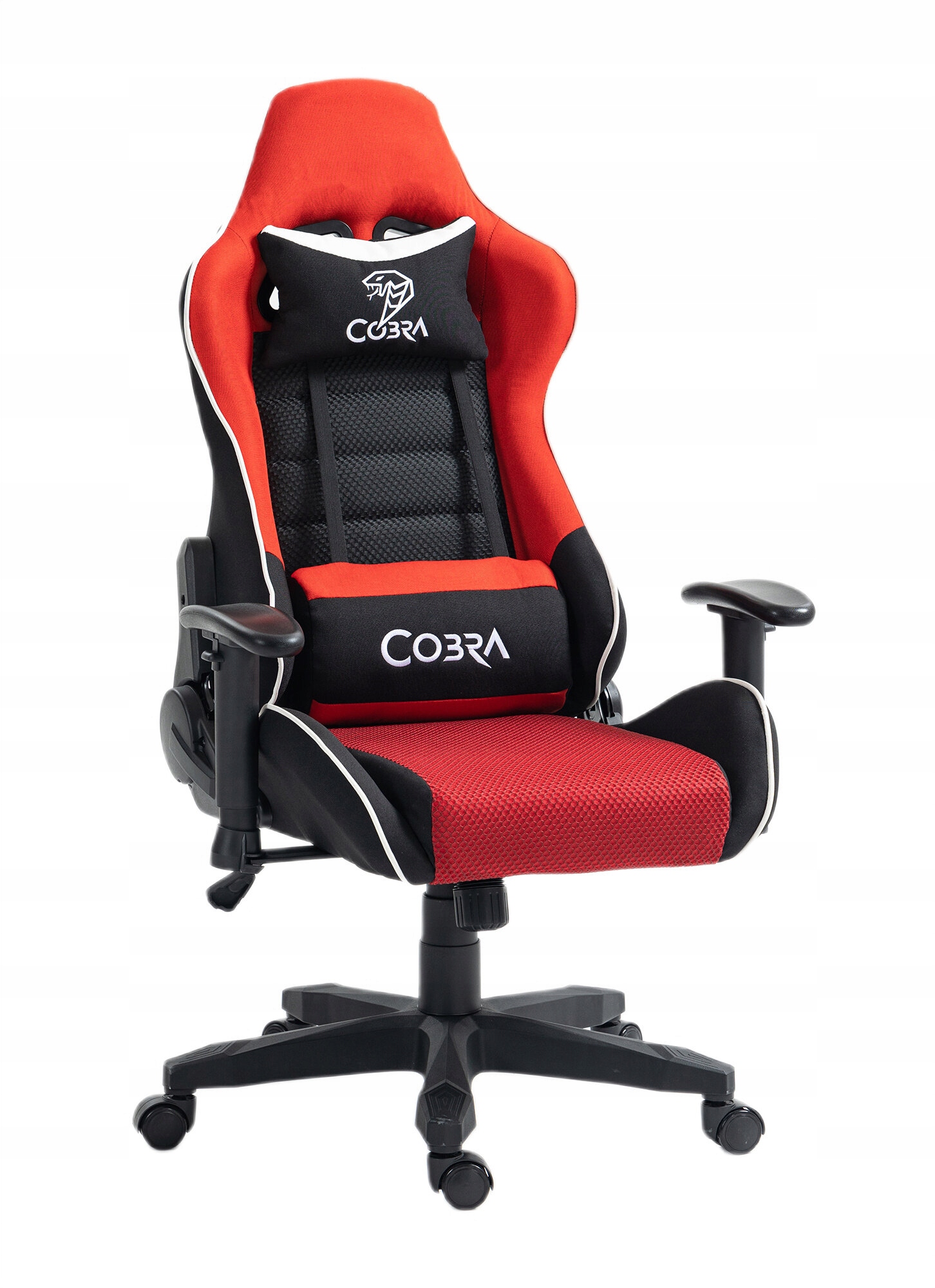 Fotel Rebel CR200 czerwono-czarny – Komfort i styl w Twoim domu
