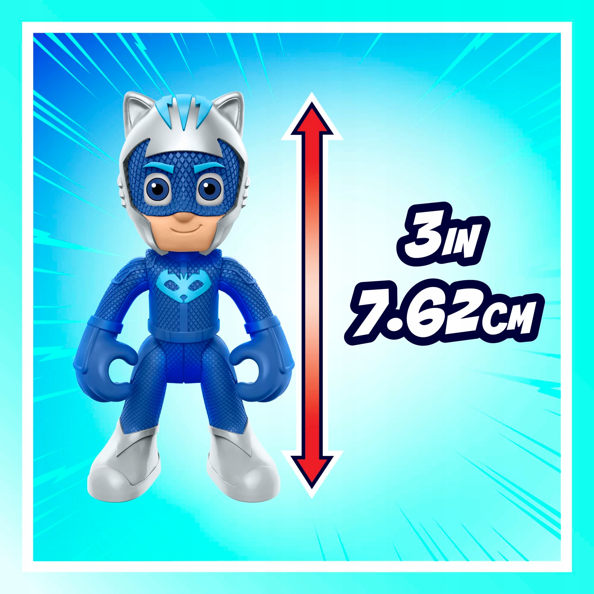 Figurka Catboy i samochód w zestawie