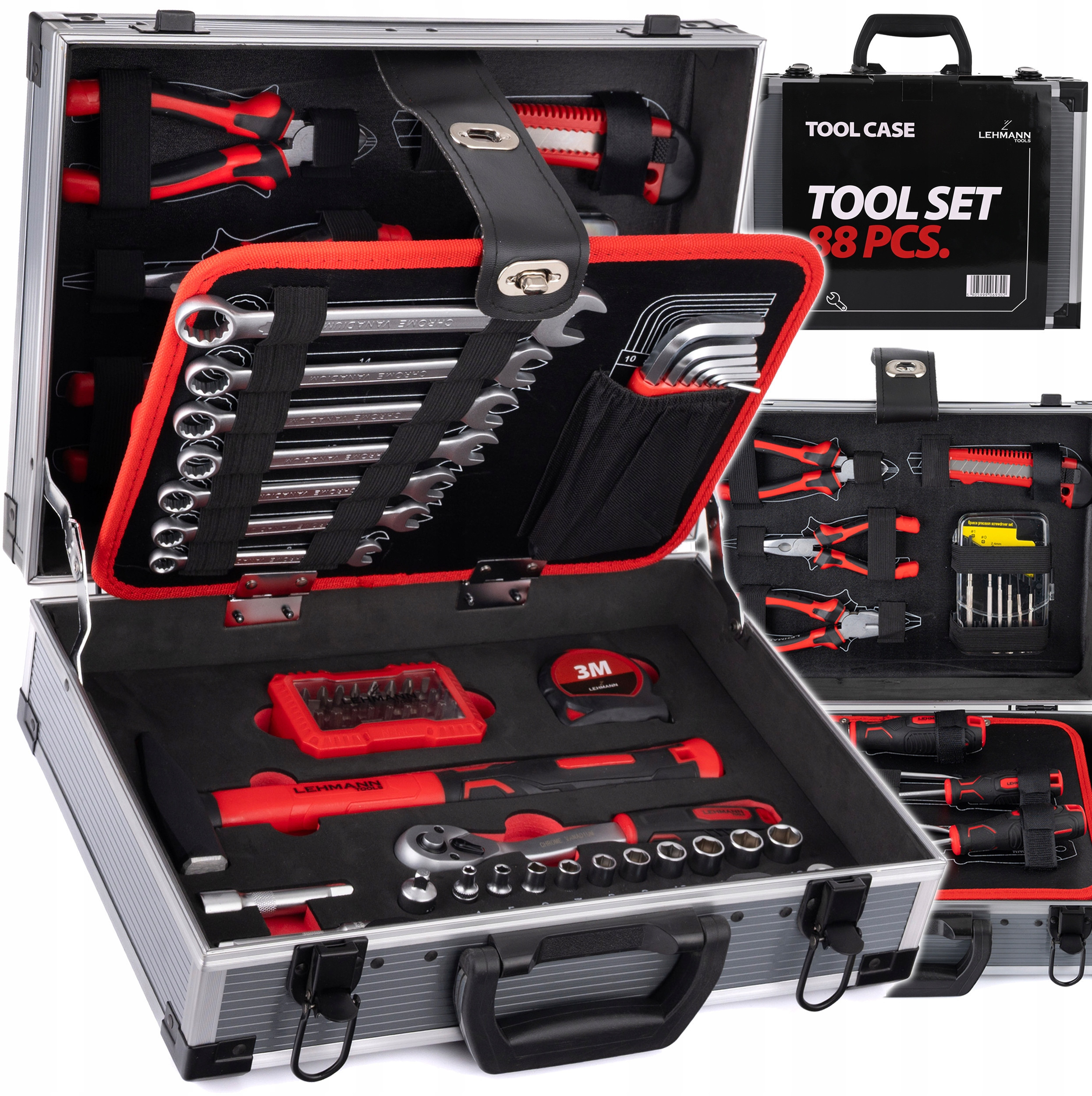 Walizka narzędziowa Lehmann 88 elementów – Twój kompletny zestaw narzędziowy