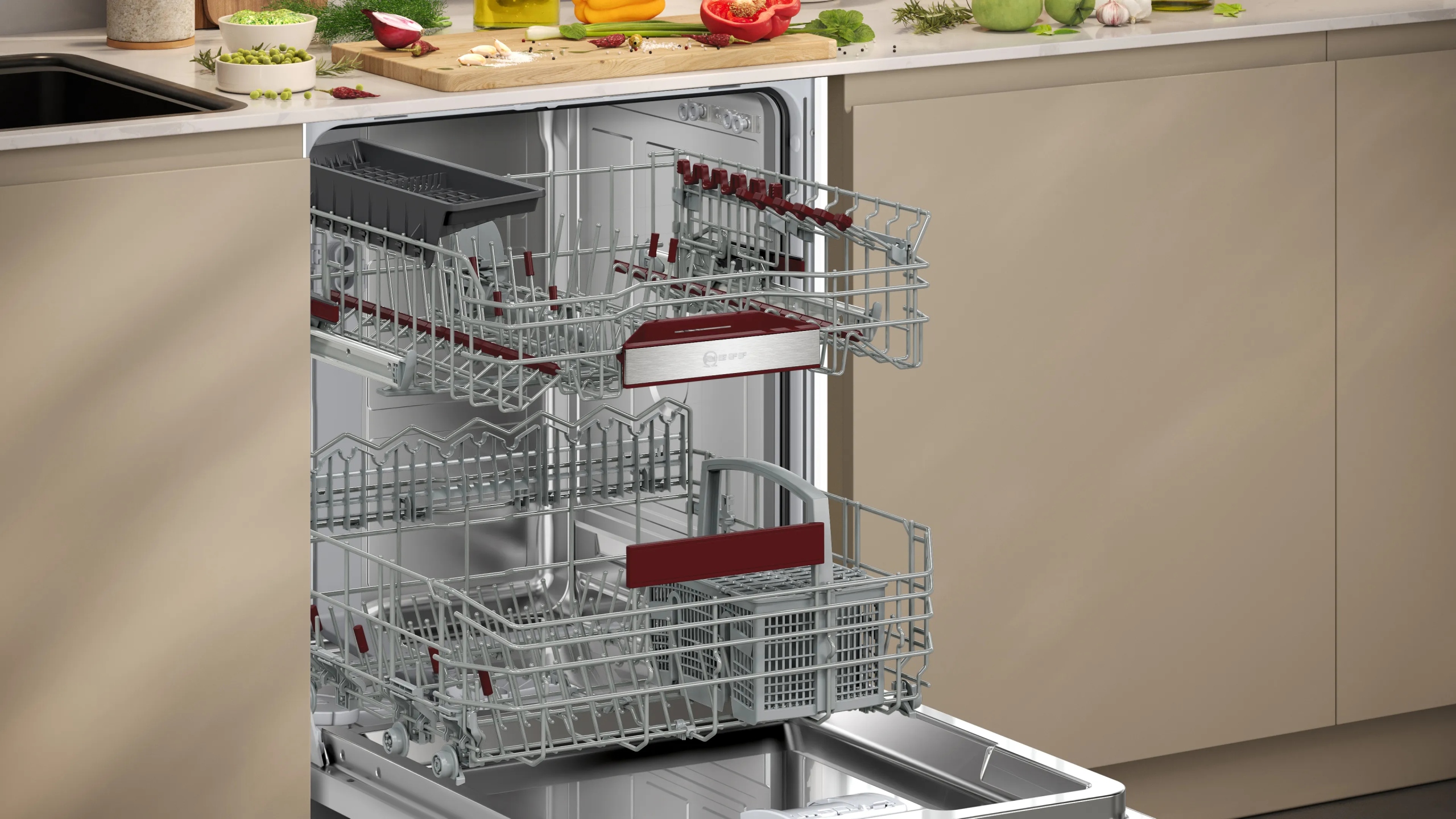 System koszy Flex 2 – elastyczność w organizacji naczyń