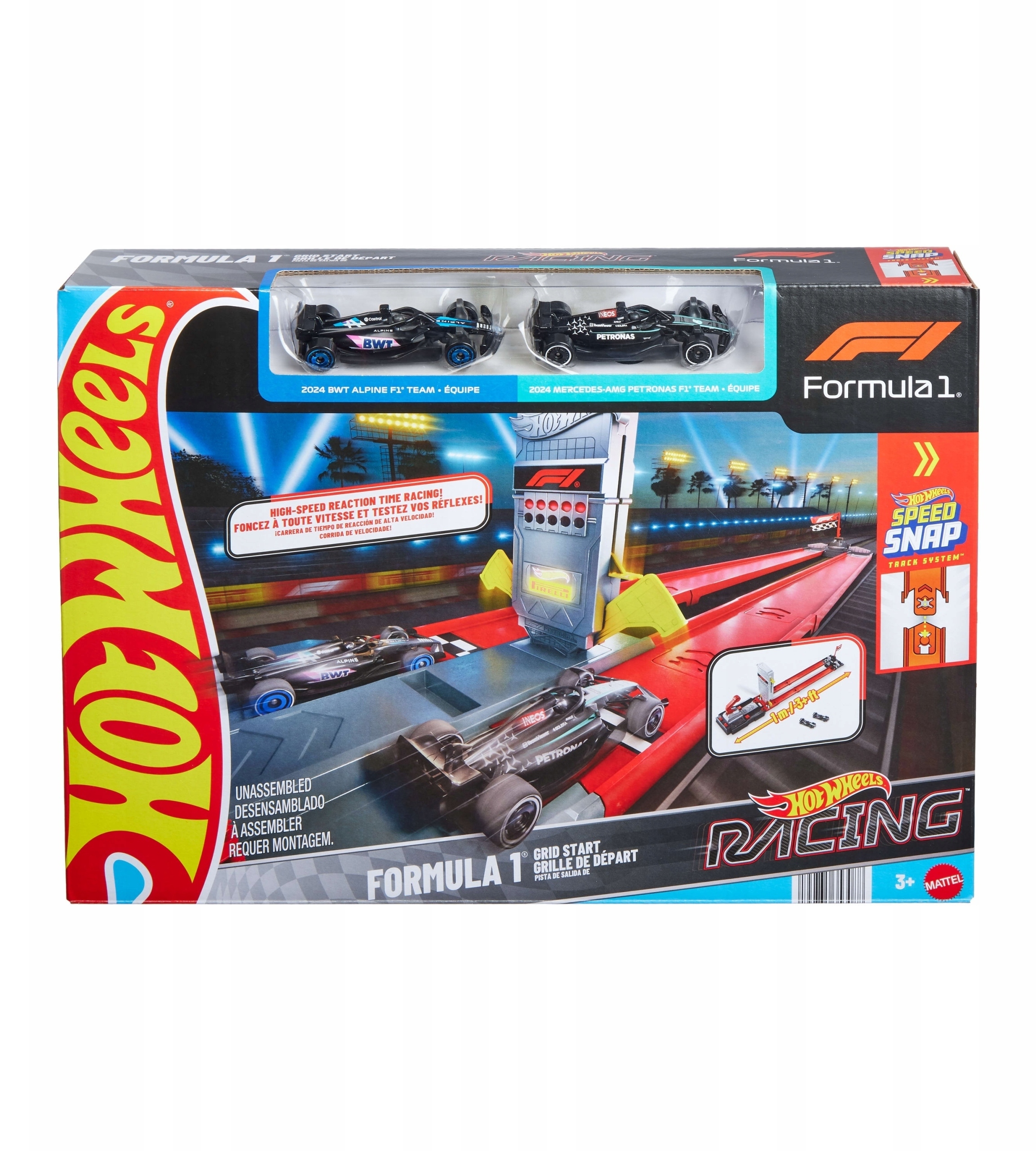 Zestaw z 2 metalowymi bolidami F1 – Gotowy do akcji od razu po rozpakowaniu