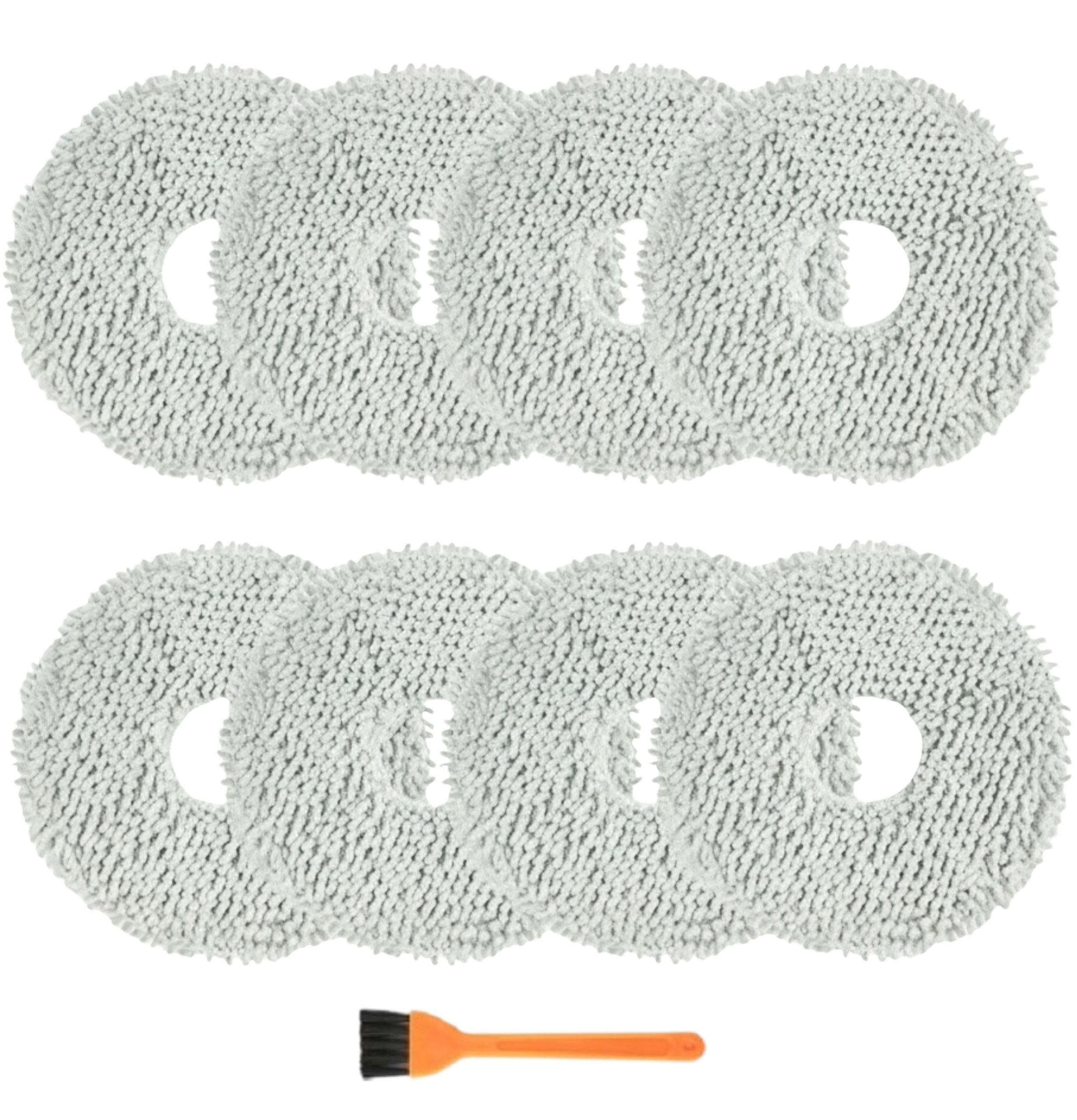 8x Ściereczki MOP DO XIAOMI MI ROBOT VACUUM X10+ S10+ DREAME L20 ULTRA – Doskonałe do czyszczenia podłóg