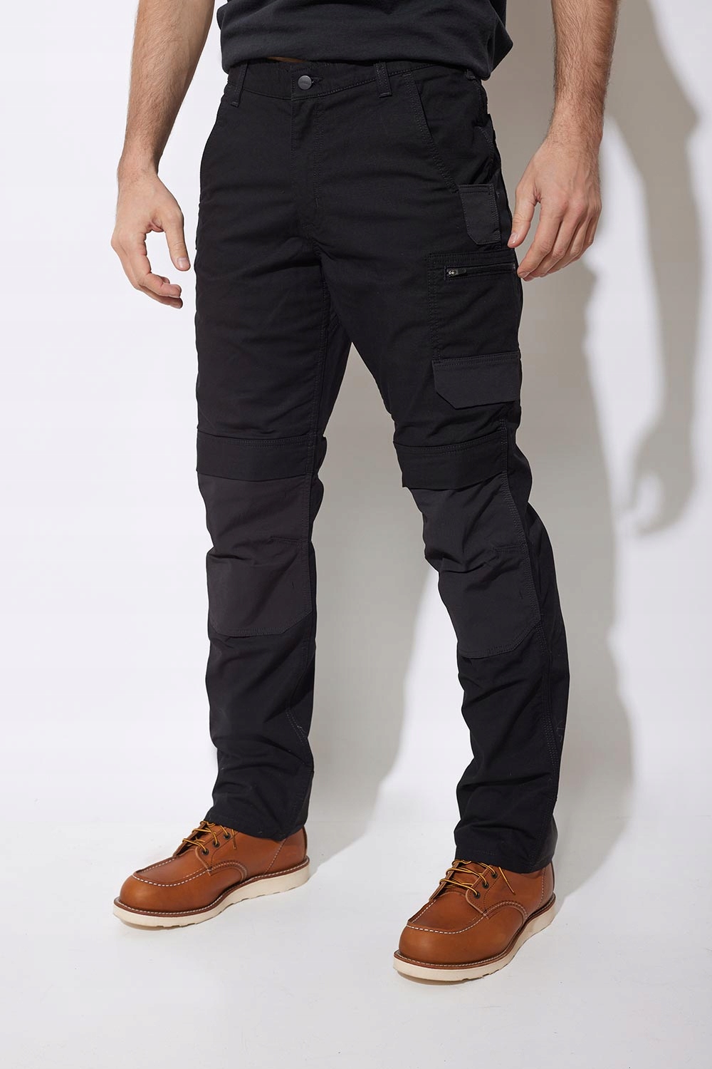 Spodnie Robocze Carhartt Steel Rugged Black – Wytrzymałość i styl w jednym