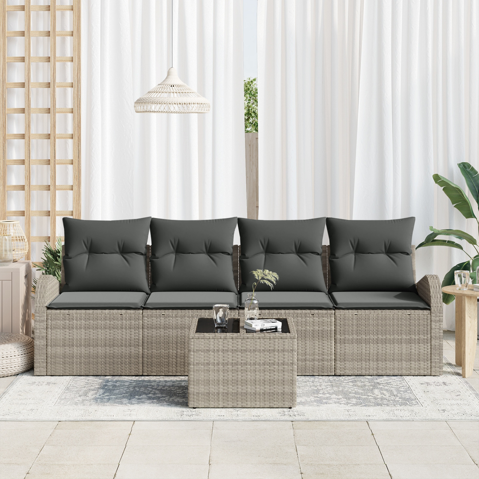 Elegancki design – Ręcznie pleciony rattan w Twoim ogrodzie