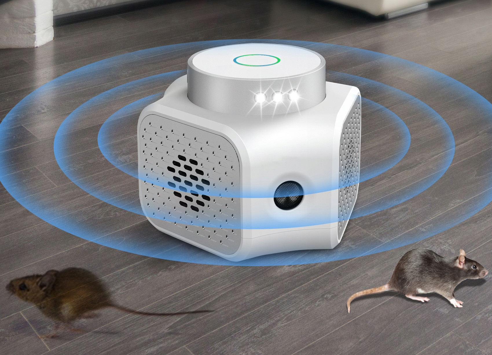 Zasięg działania do 120 m² – Efektywność w każdym pomieszczeniu