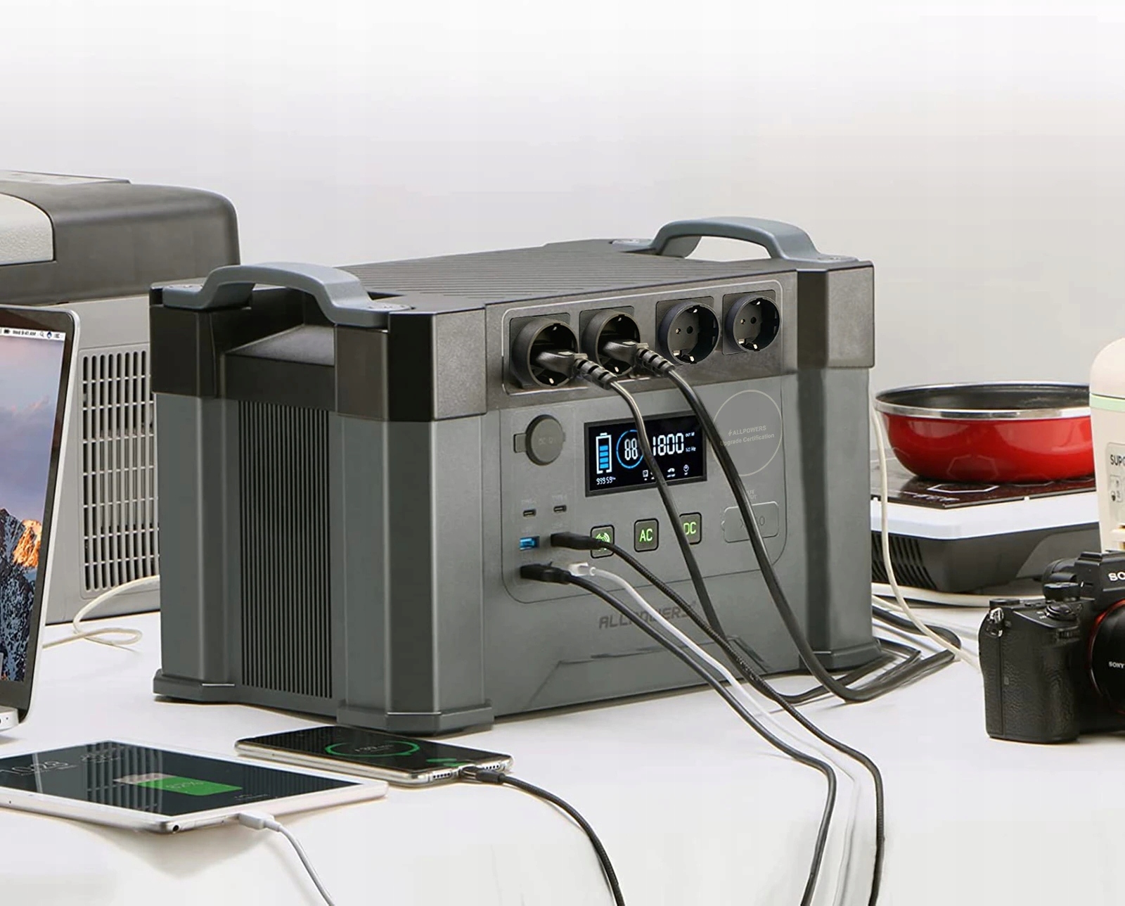 Zasilanie do 11 urządzeń jednocześnie