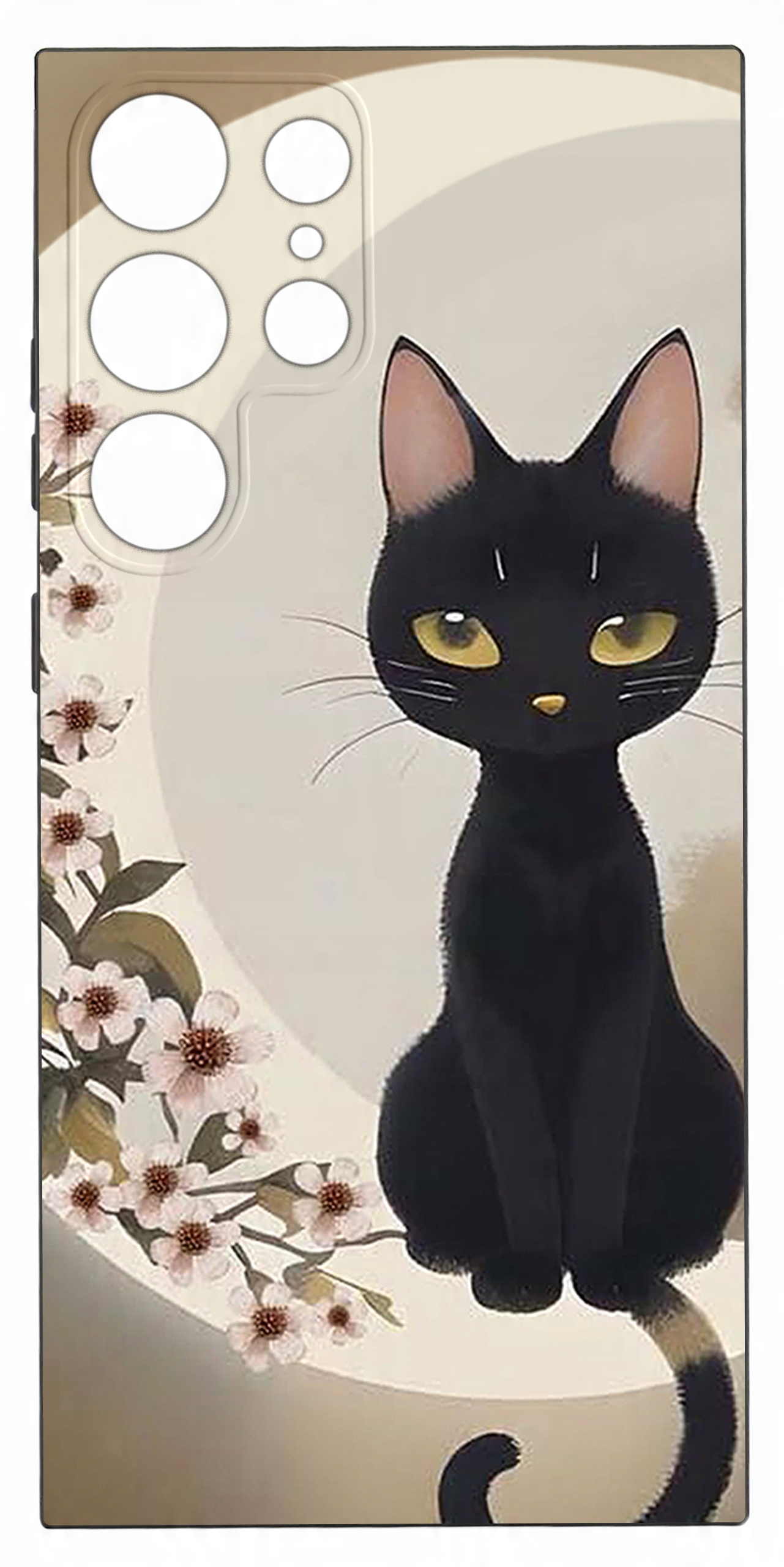 ETUI do Samsung Galaxy S25 Ultra WZORY | SILIKONOWE MATT CASE + SZKŁO HARTOWANE 9H