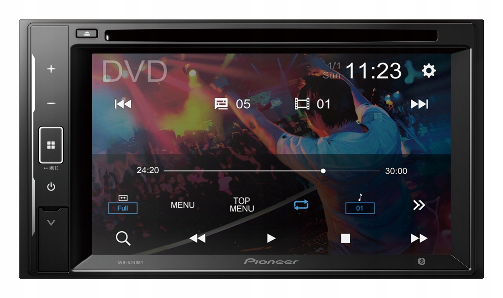 Stacja Multimedia Pioneer AVH-A240BT – Nowoczesne rozwiązanie audio do Twojego samochodu
