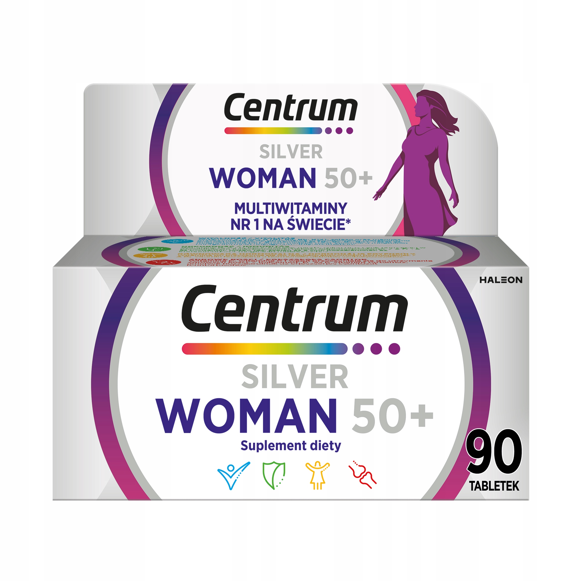Centrum Silver Woman 50+ – Multiwitaminy dla kobiet po 50. roku życia