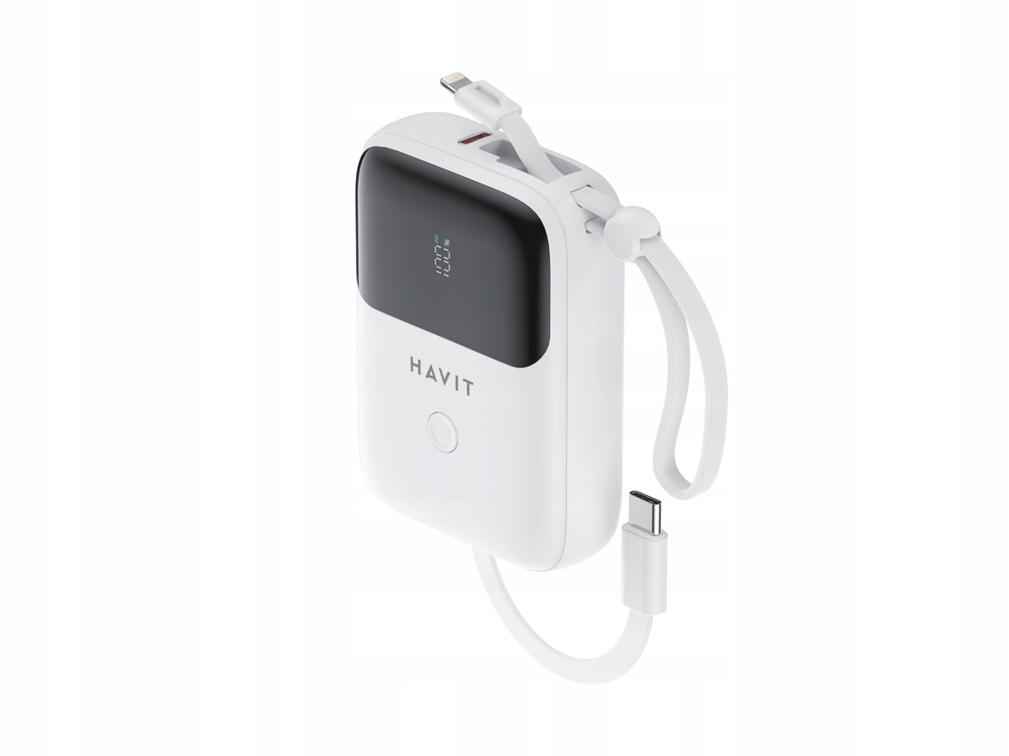 Powerbank Havit PB5215 10000mAh (biały) – Twoje źródło energii w podróży