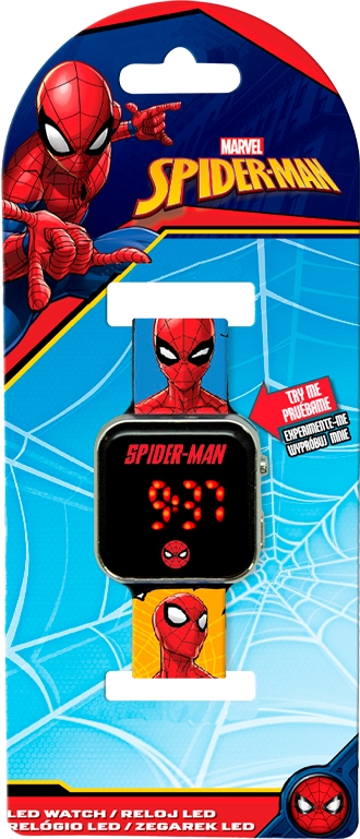 Zegarek cyfrowy LED Spiderman 87151 – Idealny dla małych superbohaterów