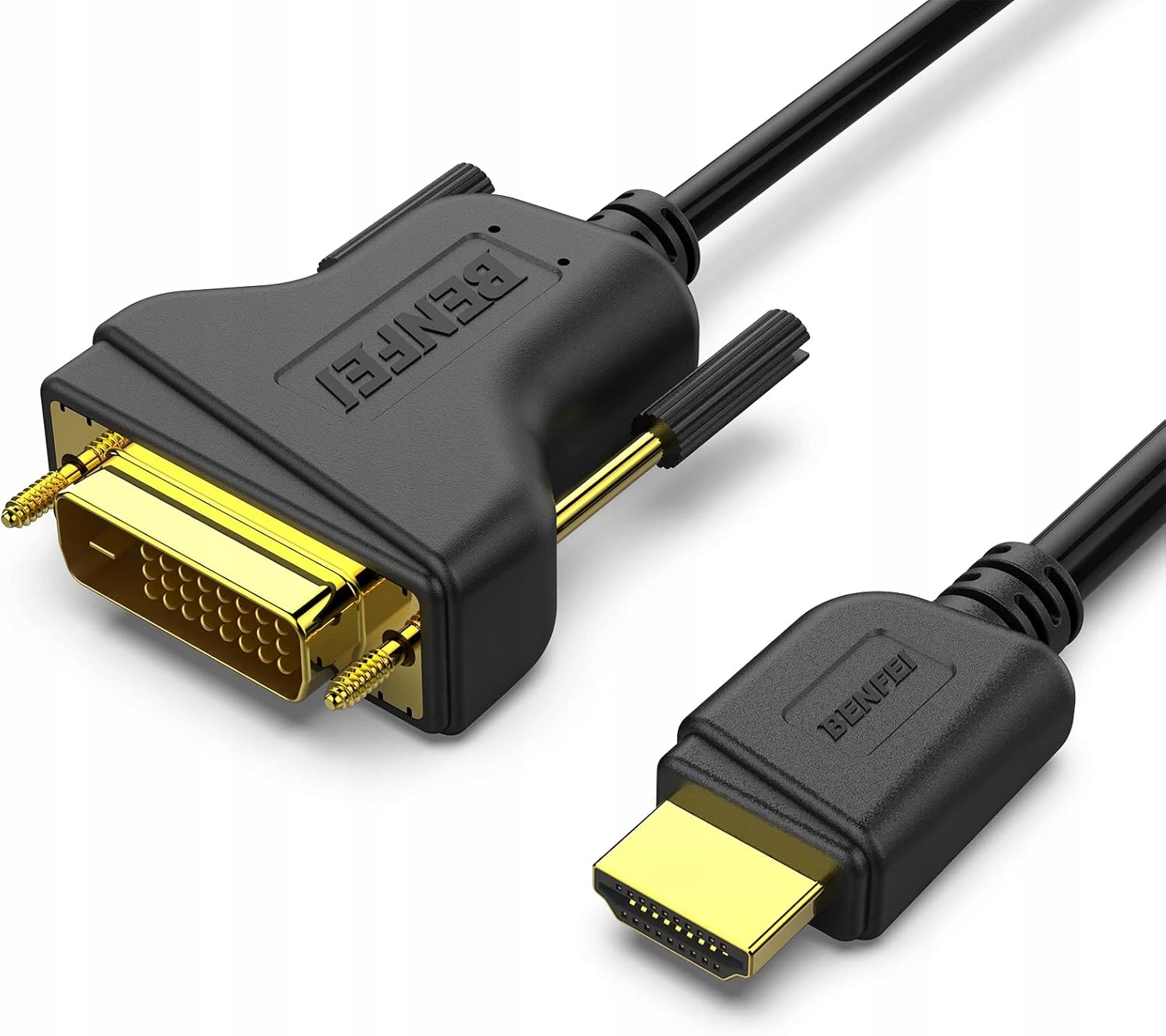 Adapter BENFEI HDMI do DVI 0,9 M – Niezawodne połączenie dla Twoich urządzeń
