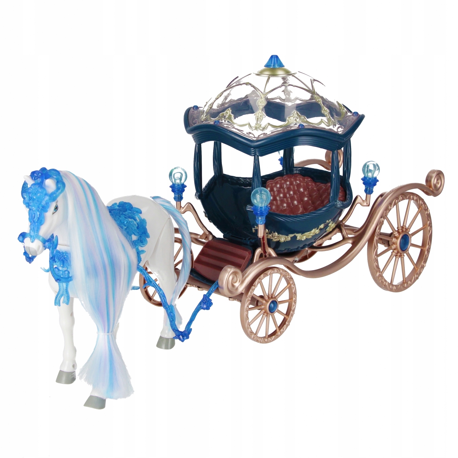 Zestaw z lalką i koniem – idealny do odgrywania ról