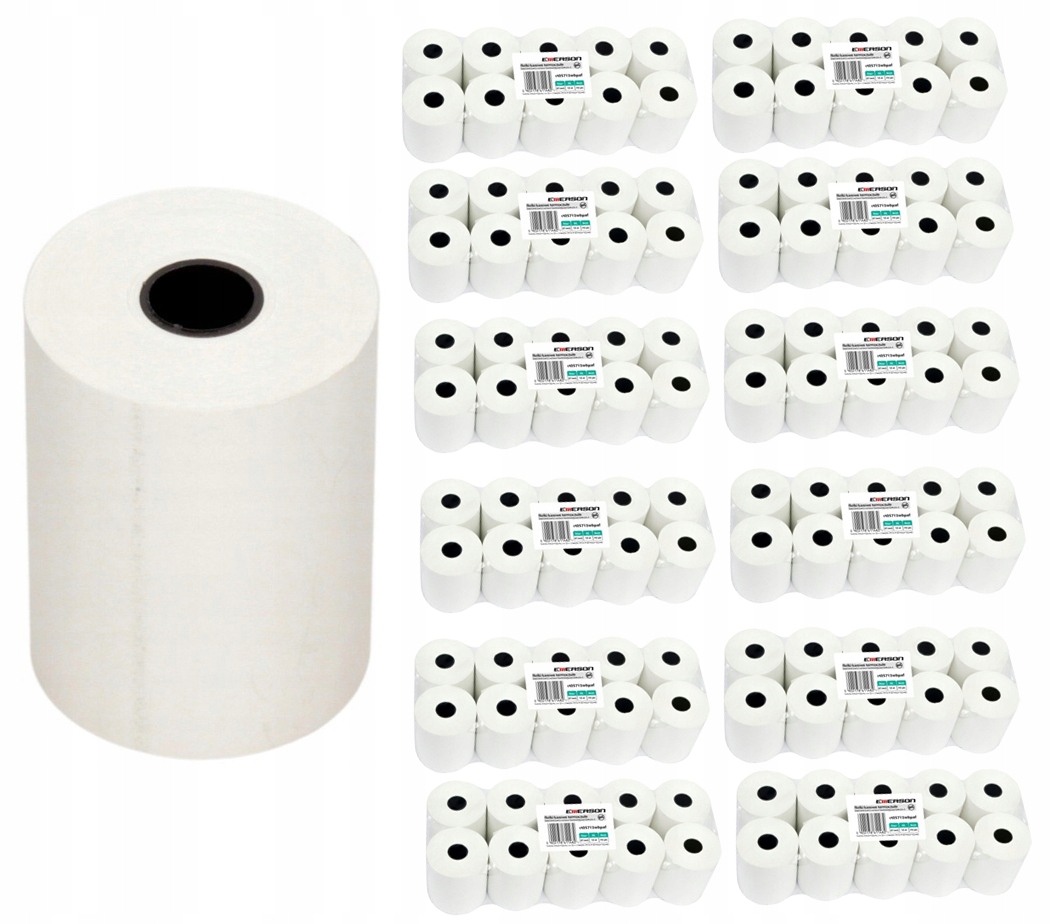 Rolka Termiczna EMERSON 57mm x 30m - BPA FREE (RT05730WBPAF) - 120 sztuk