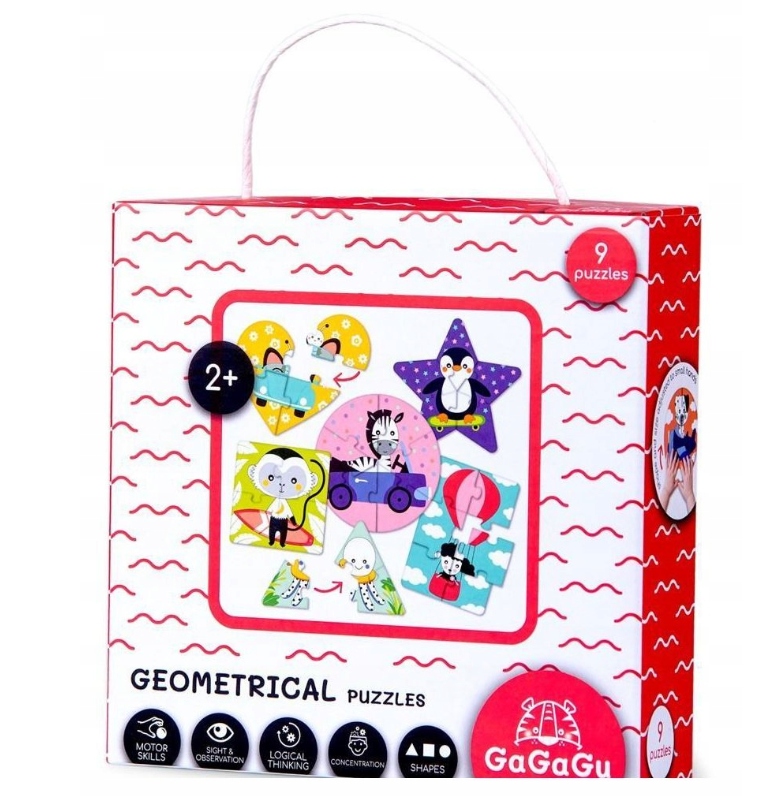 Hape GaGaGu – Puzzle geometryczne dla dzieci