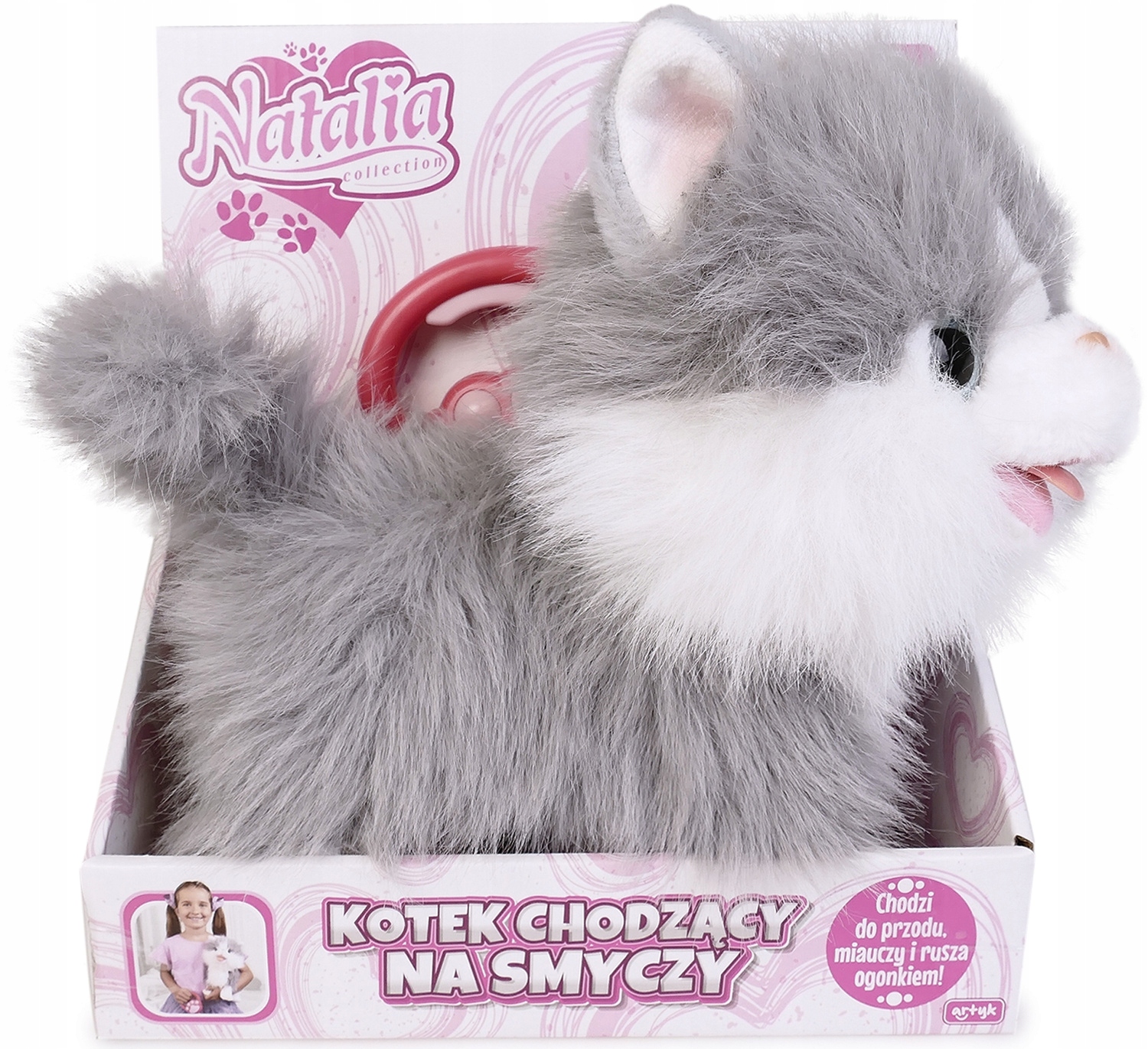 Urokliwy design i przyjemne w dotyku futerko