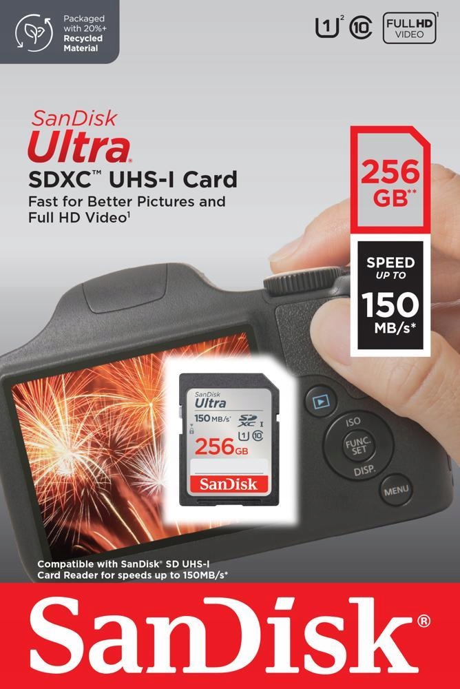Karta pamięci SanDisk Ultra SDXC 256 GB – Wydajność i niezawodność