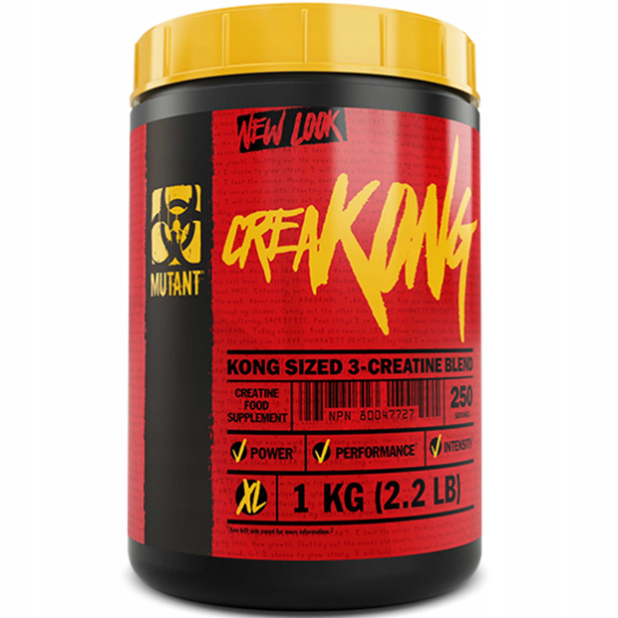Składniki aktywne w MUTANT CreaKong