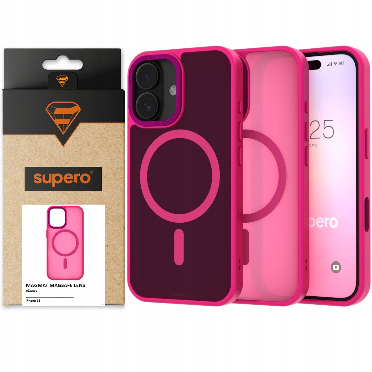 Etui MagSafe Supero do iPhone 16 – Ochrona i styl w jednym