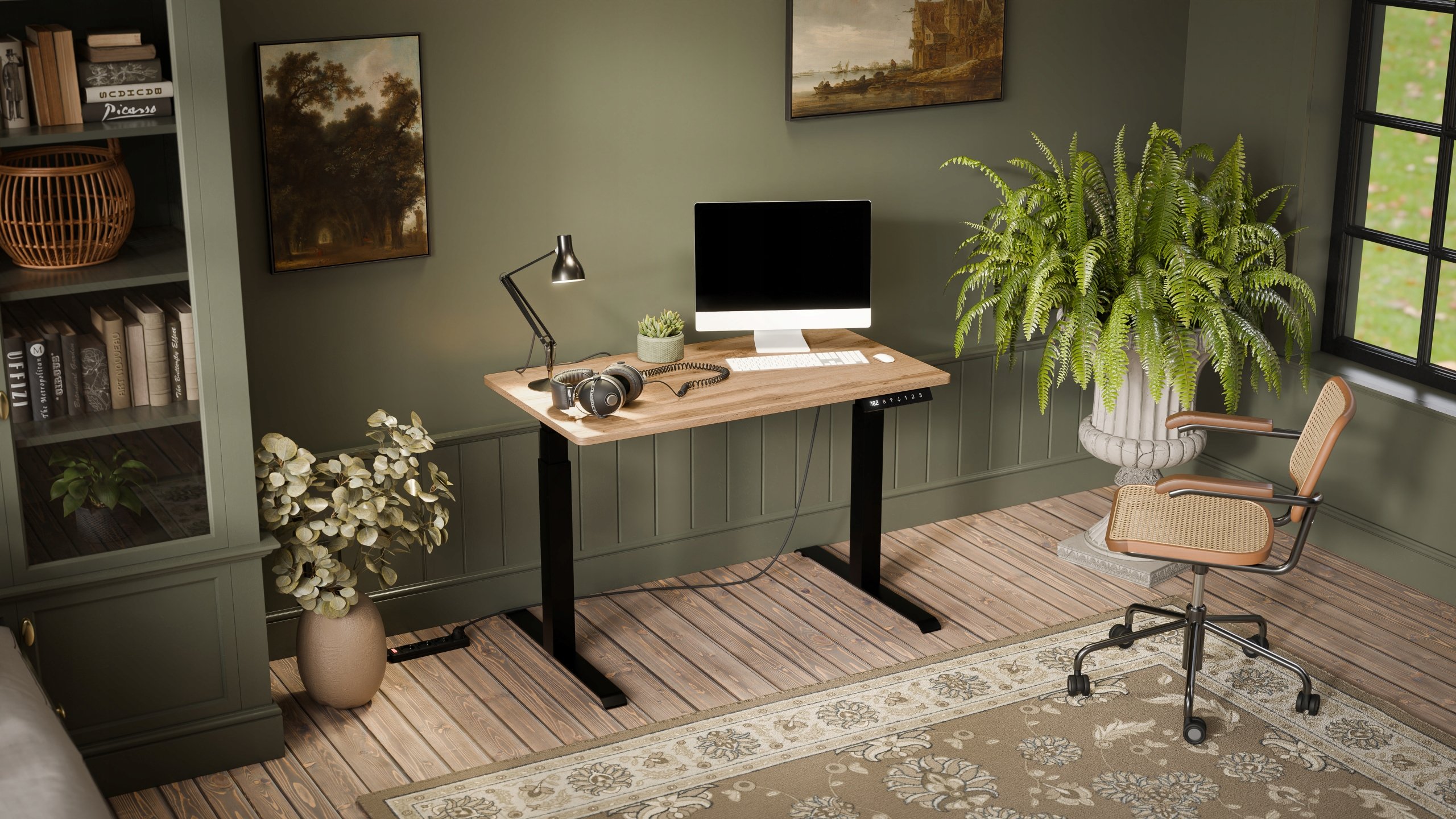 Estetyka i design – Matowy blat w kolorze dąb wotan