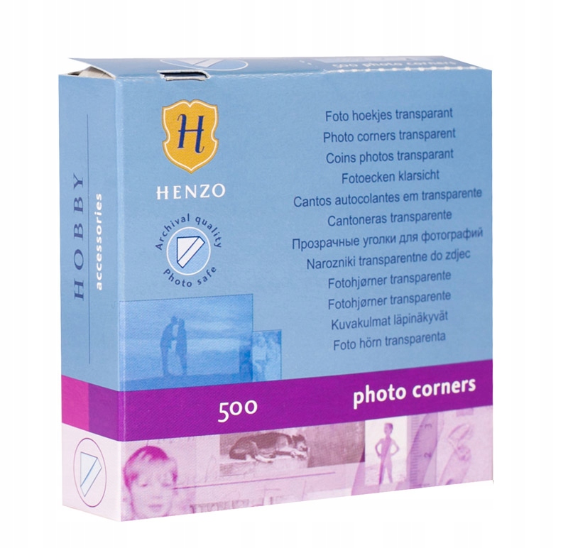 Fotonarożniki białe 500szt – Idealne do Twojego albumu fotograficznego