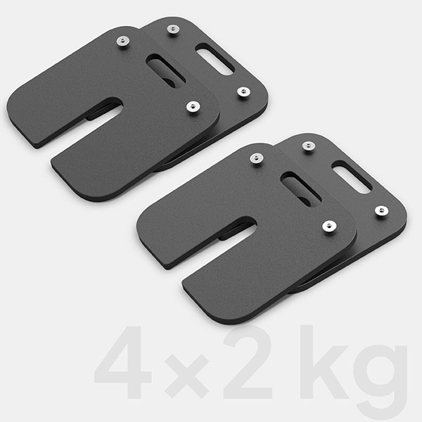 ZIPRO Obciążenia dodatkowe 4 x 2kg