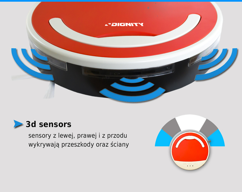 Odkurzacz robot Dignity IRS-01