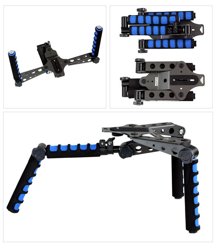 Ergonomiczne uchwyty z pianką amortyzującą