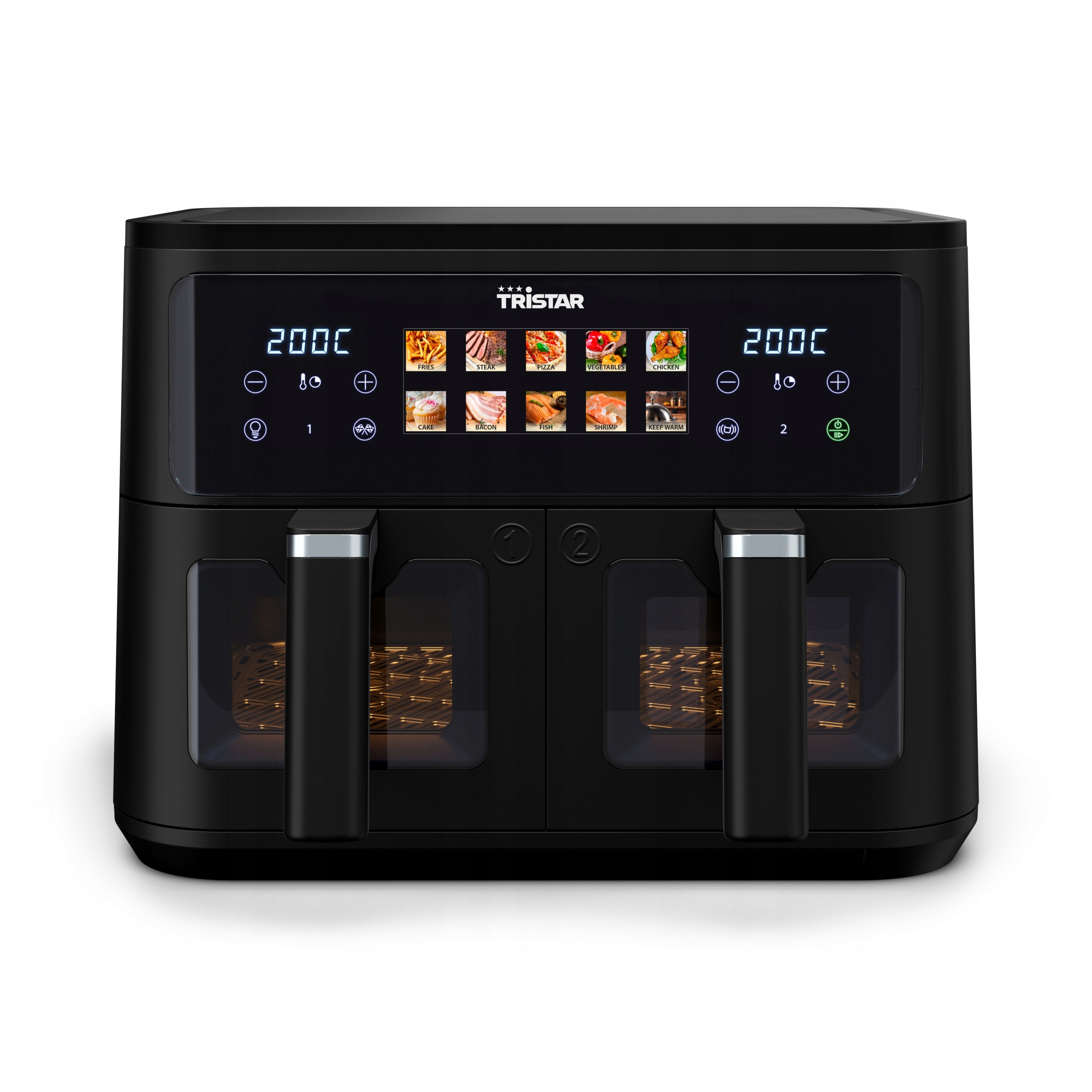 Frytkownica beztłuszczowa Tristar Double Basket Airfryer FR-9075