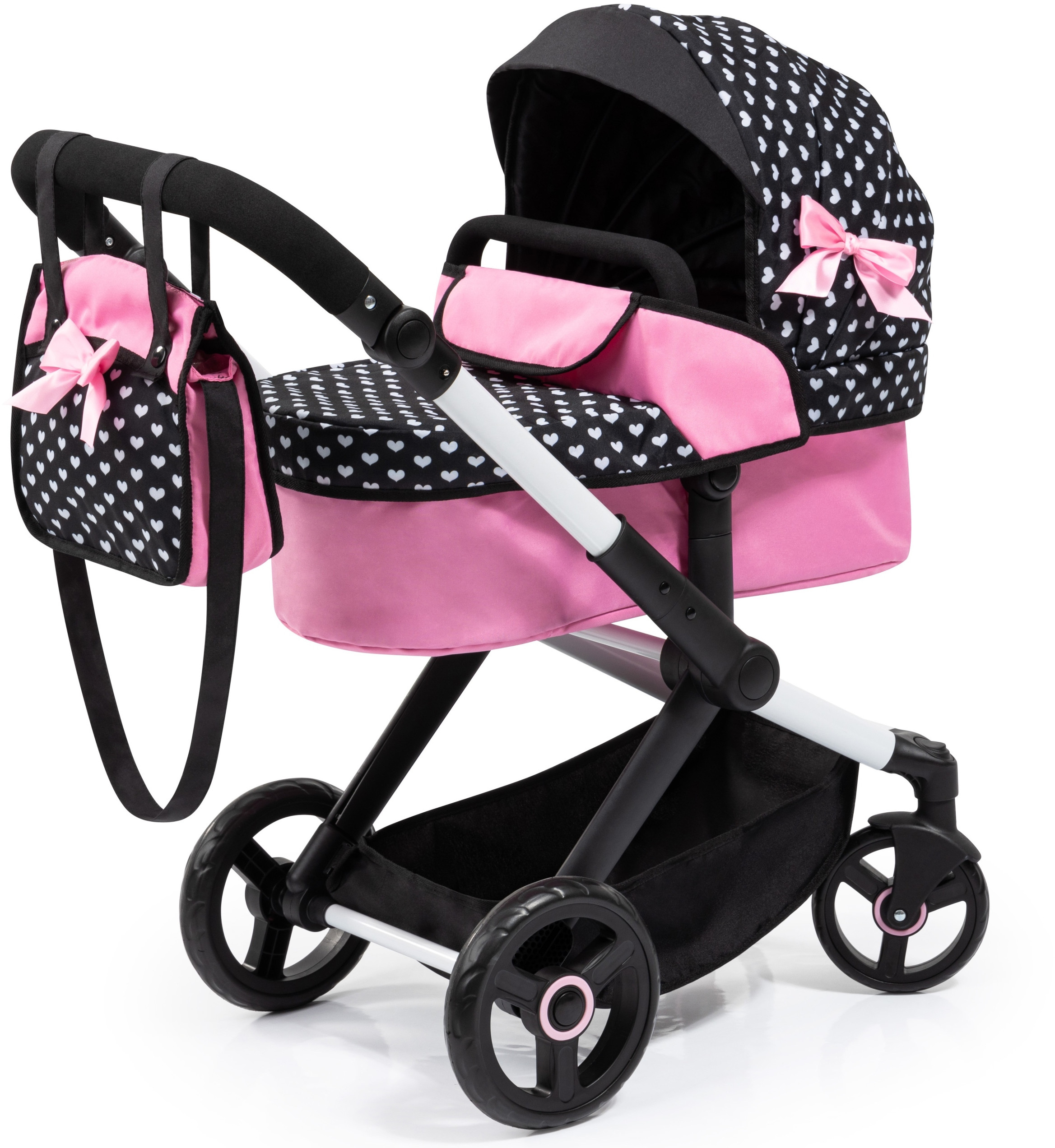 Regulowana rączka i transformacja wózka spacerowego