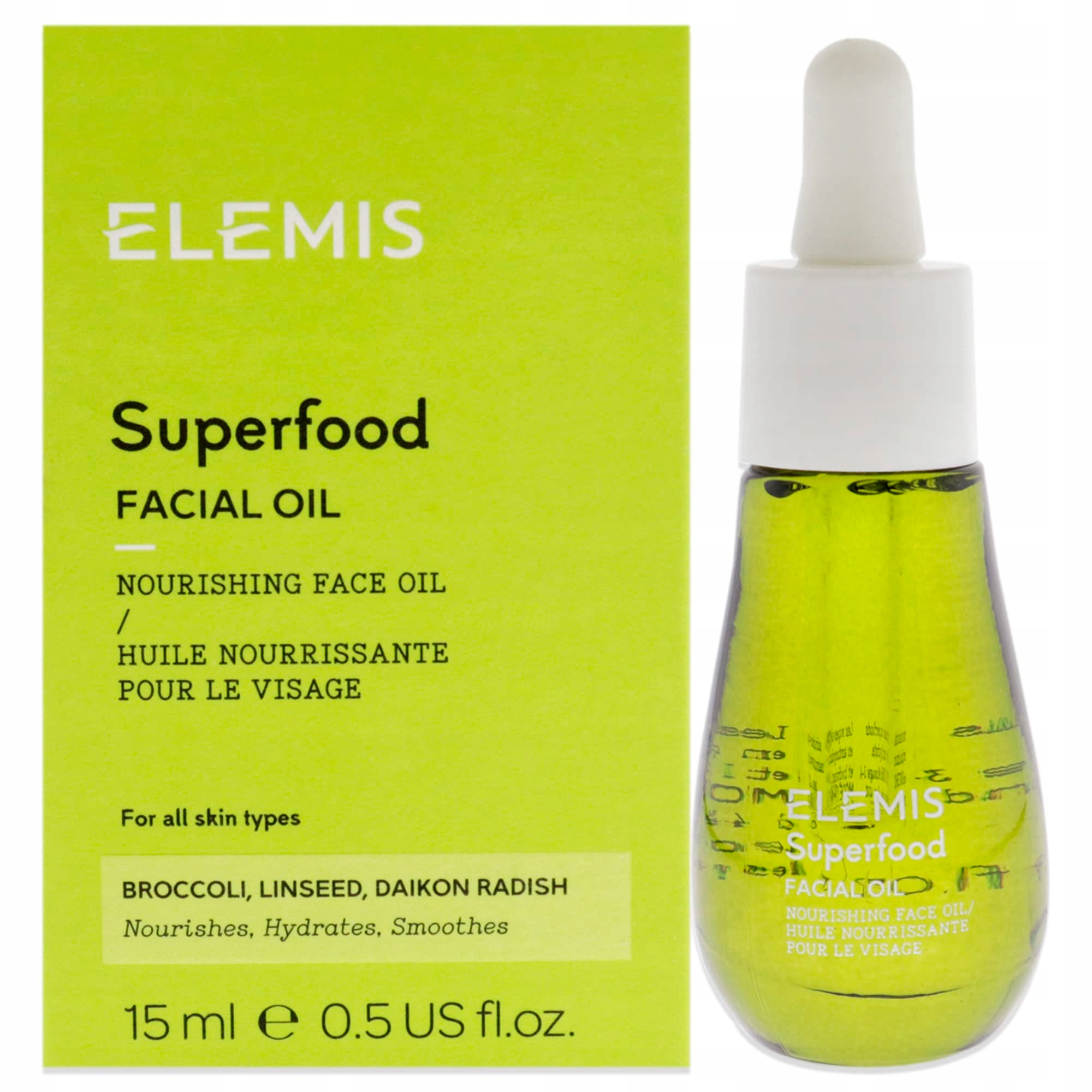 Elemis Superfood Olejek do Twarzy 15 ml – nawilżenie dla Twojej skóry