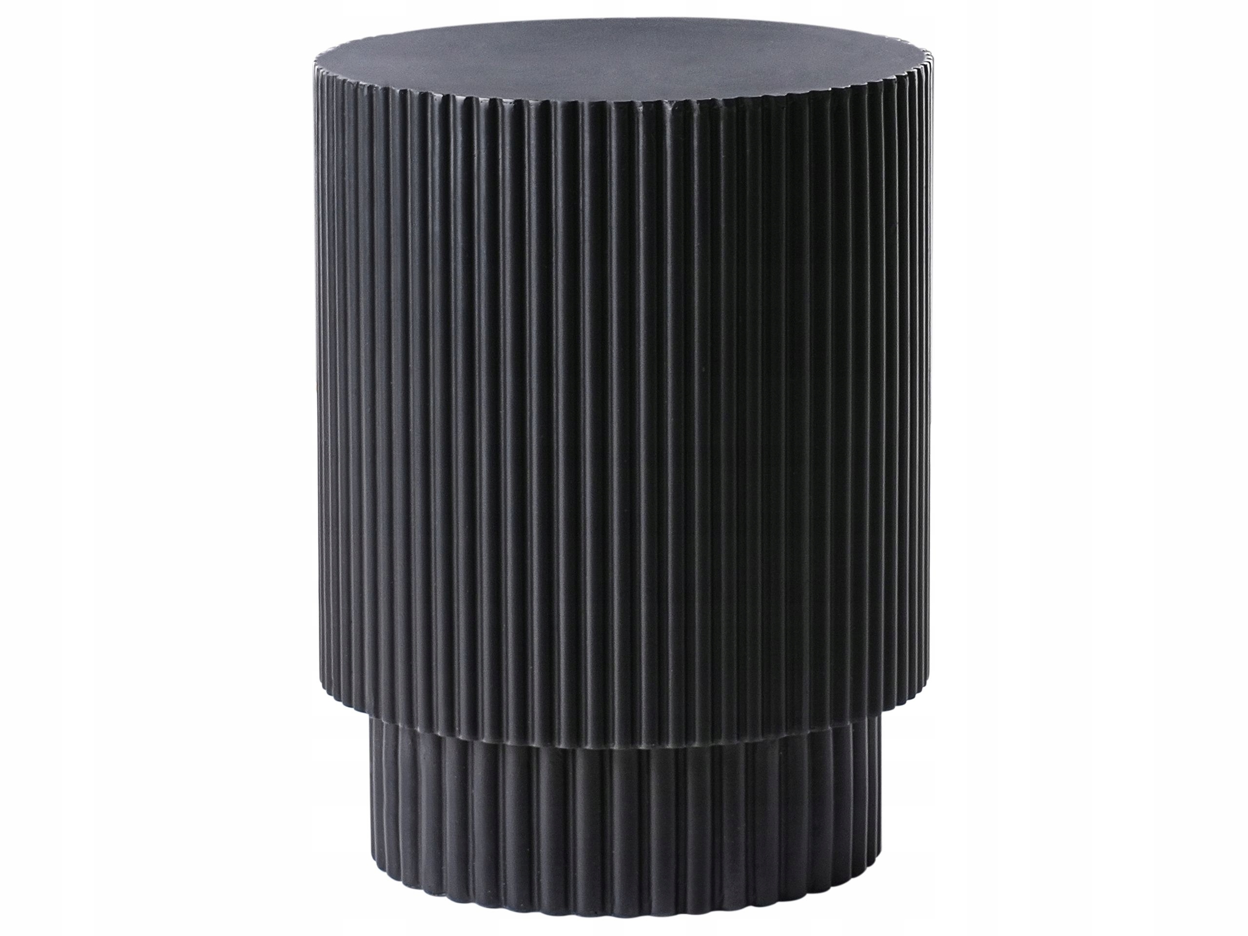 Stolik pomocniczy BICCARI Czarny – Elegancja i funkcjonalność w Twoim wnętrzu