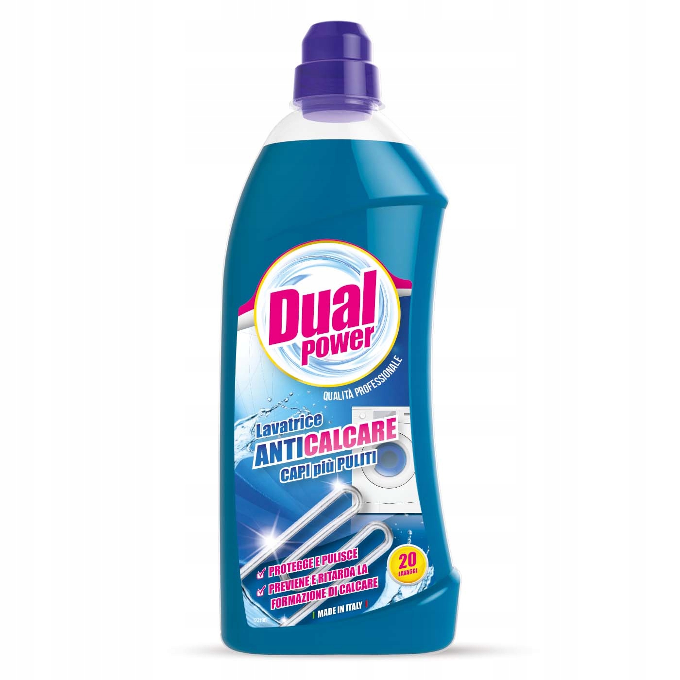 Dual Power Odkamieniacz w żelu do pralki 960 ml – Skuteczna ochrona przed kamieniem