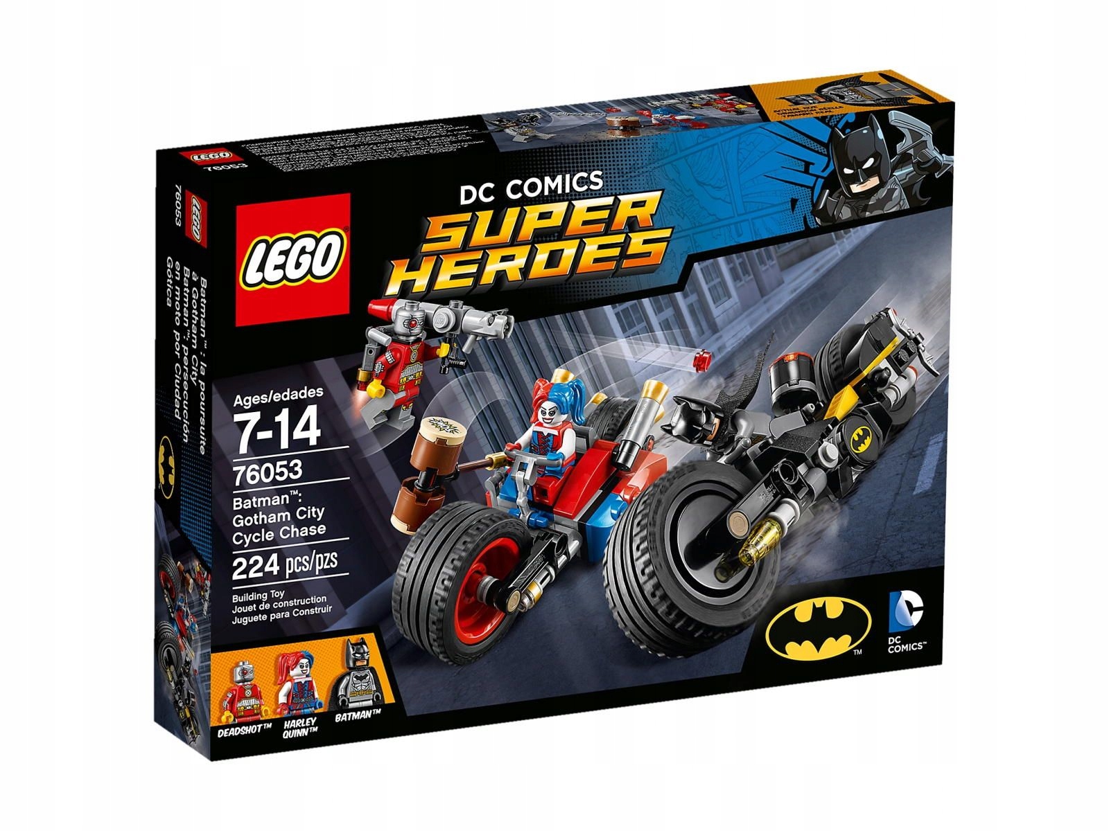 DC Super Heroes Pościg w Gotham City (76053) – Przygoda z Batmanem i Harley Quinn