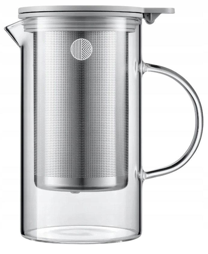 BUYDEEM Szklany dzbanek z zaparzaczem 800ml – Idealny wybór dla miłośników herbaty