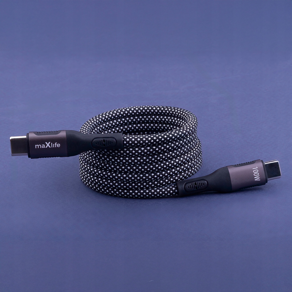 Magnetyczne zwijanie dla łatwej regulacji długości