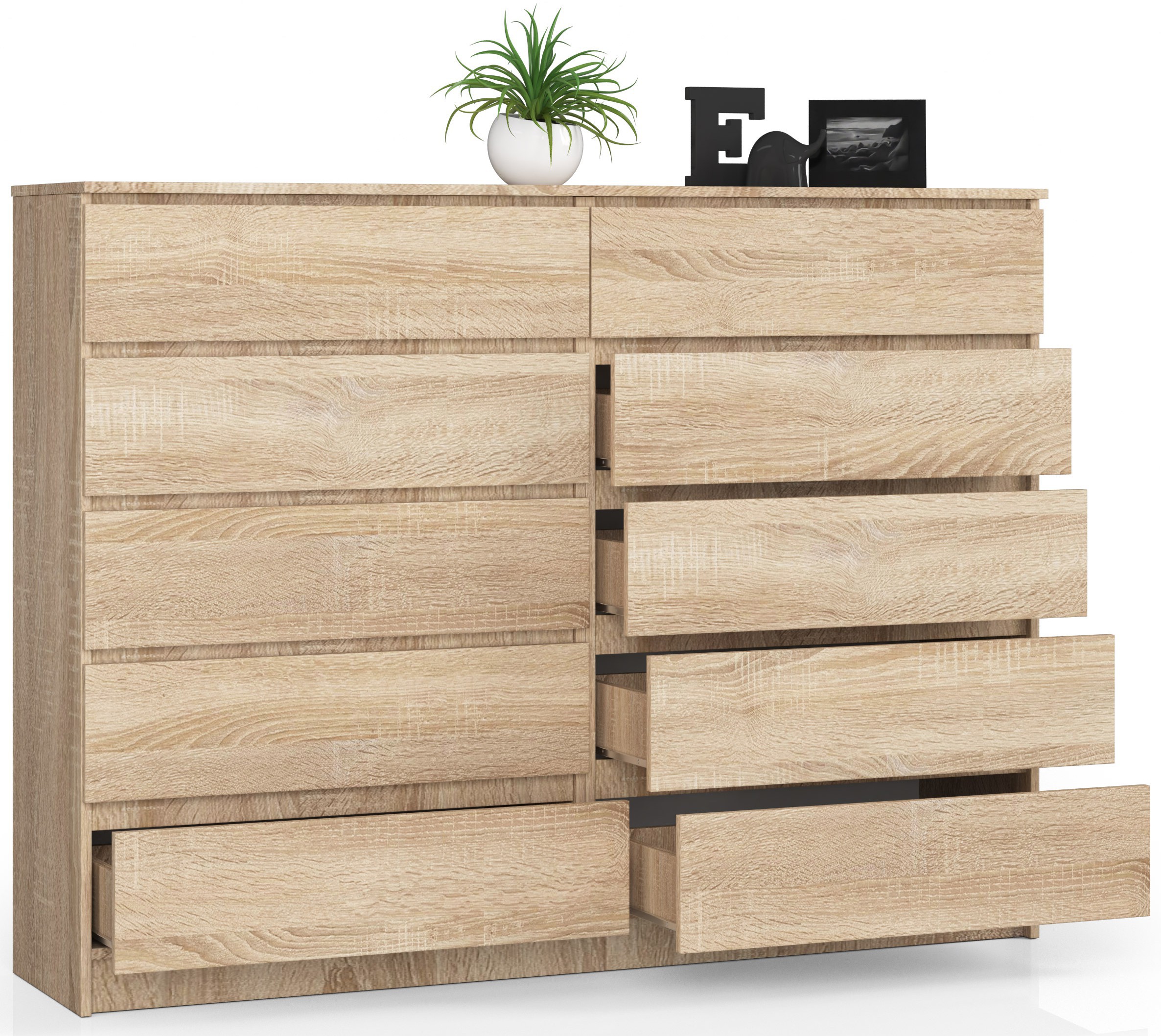 Przestronność i organizacja – 10 szuflad dla Twojej wygody