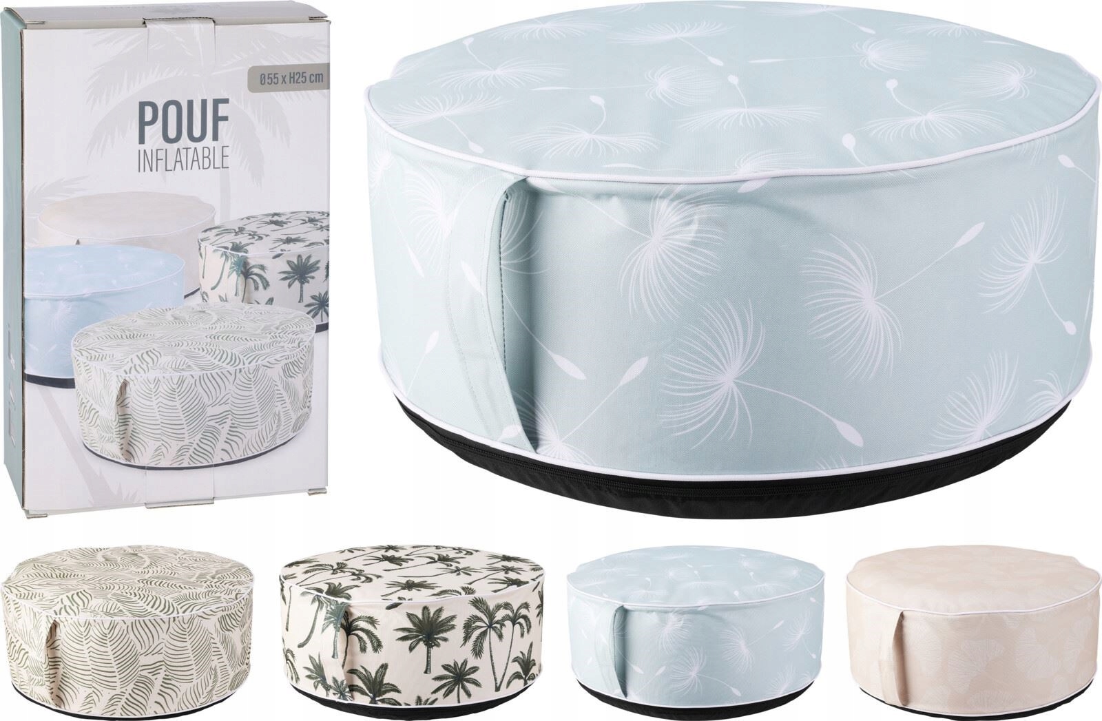 PUF NADMUCHIWANY 4 RODZAJE DESIGNS – Wygoda i styl w Twoim ogrodzie