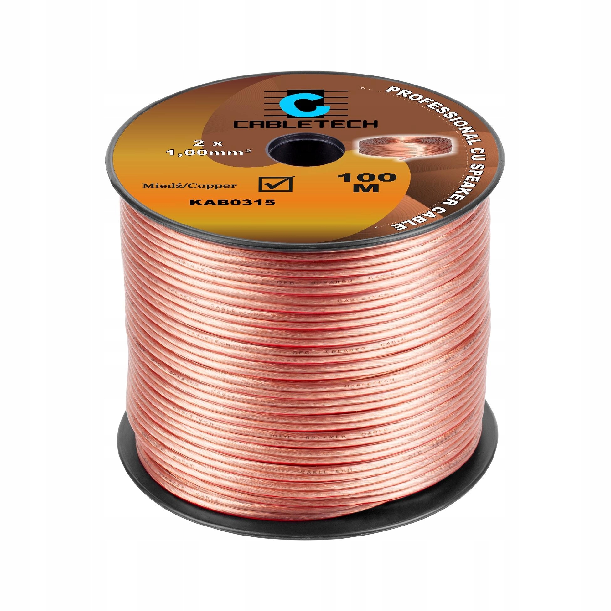 Kabel głośnikowy KAB0315 1,0mm – Doskonałe połączenie dźwięku
