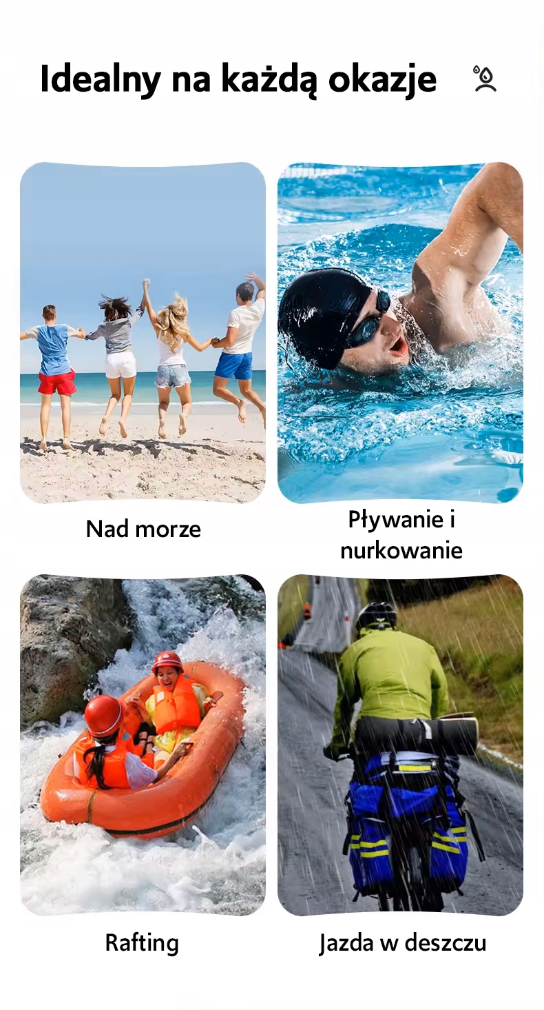 Funkcjonalność pod wodą – Używaj swojego telefonu bez ograniczeń
