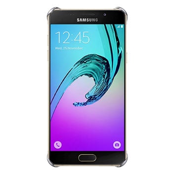 Official Samsung Galaxy A3 2016 Clear Cover Case - Blue / Black