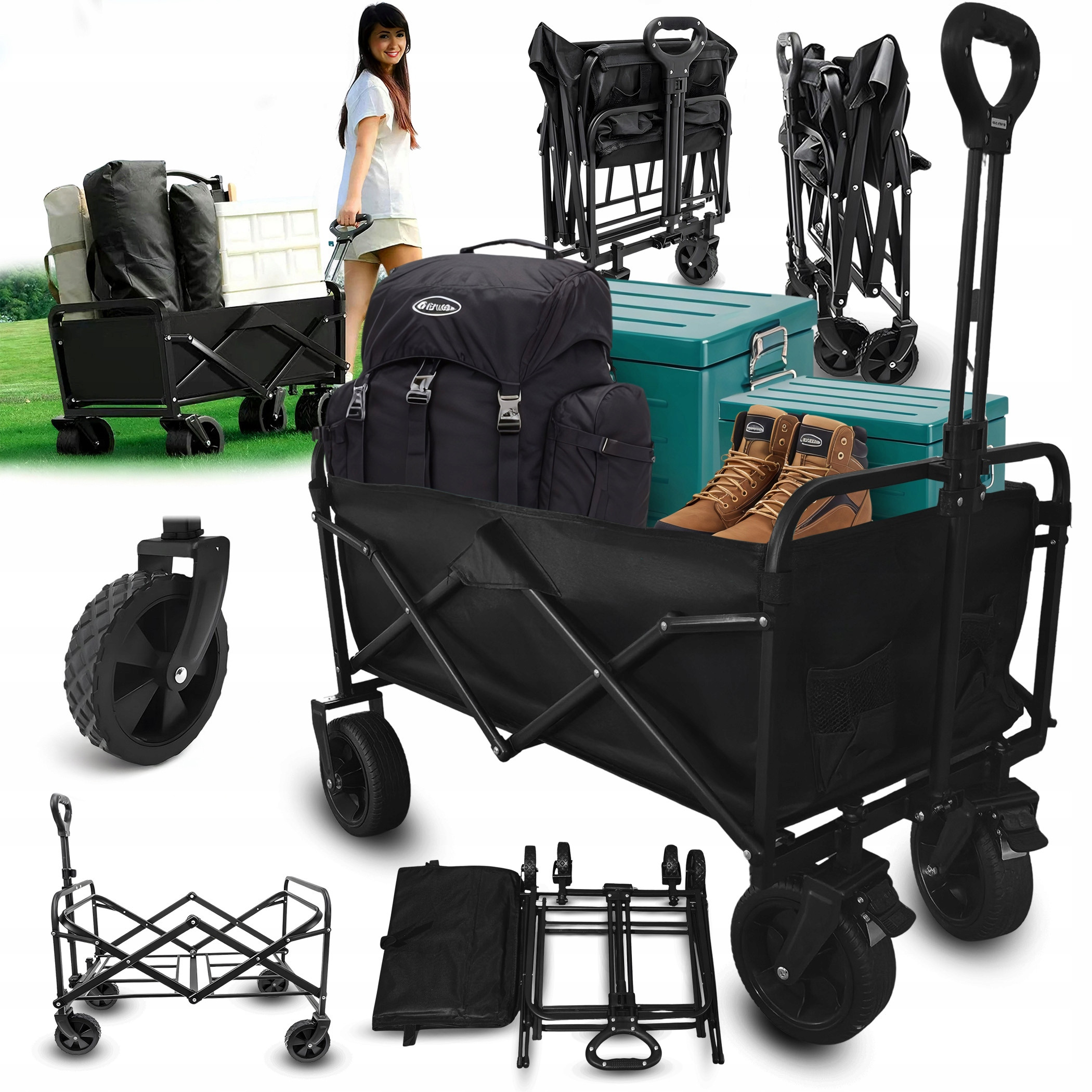 Imponująca pojemność 180 litrów – zmieści wszystko, co potrzebujesz