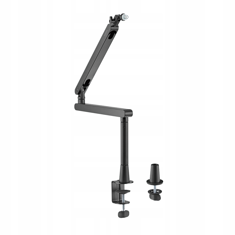 LogiLink Mikrofonarm professionell Aluminium – Profesjonalne ramię mikrofonowe dla podcasterów i streamerów