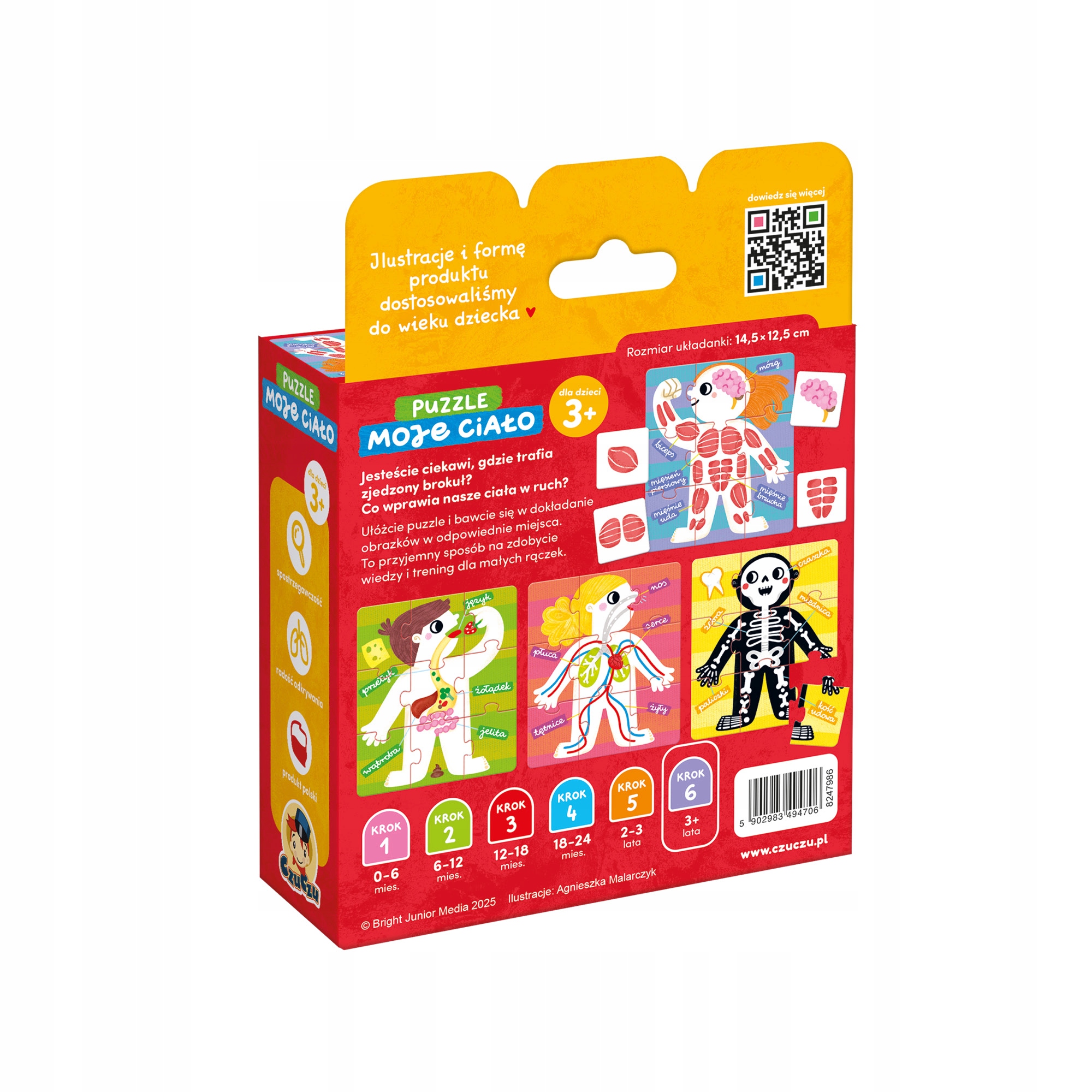 Kreatywne zabawy z puzzlami – Poznajemy anatomię w radosny sposób