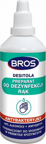 Bros Desitola Płyn antybakteryjny do dezynfekcji rąk - 100 ml