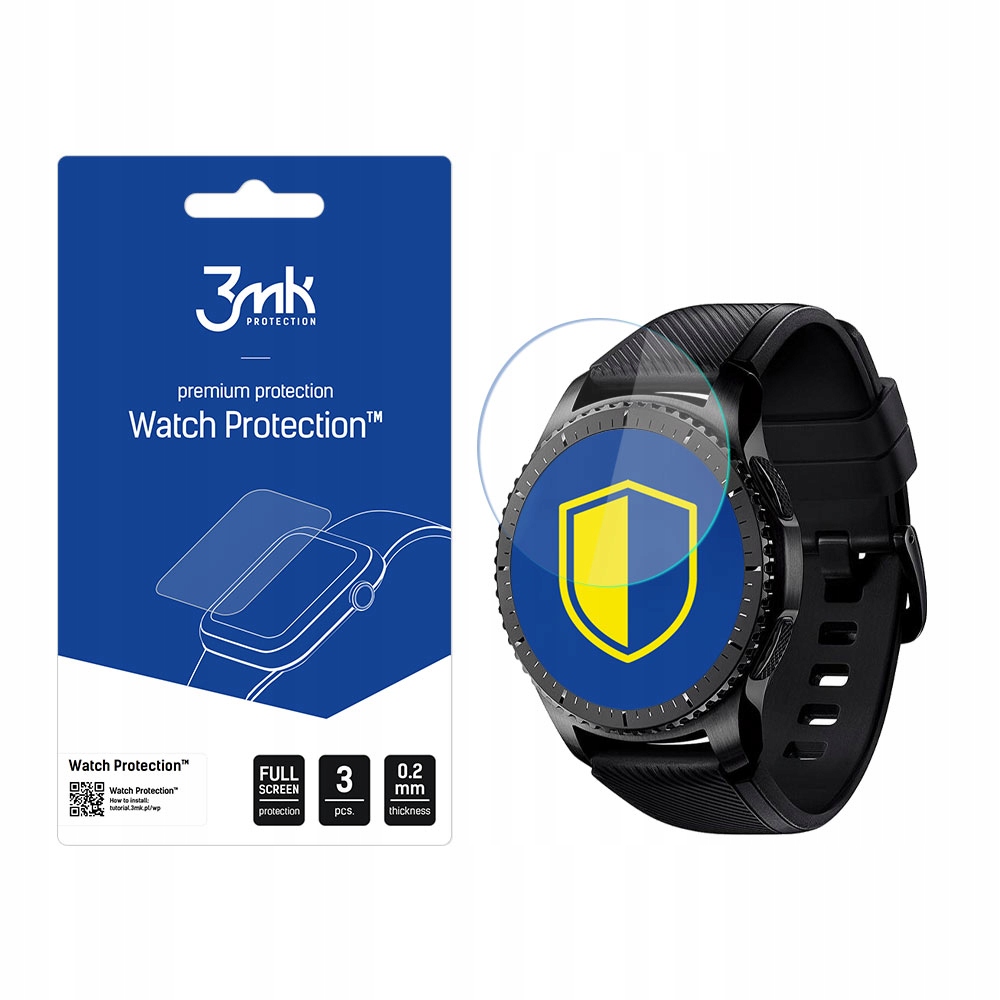 SAMSUNG GEAR S3 2021 - 3MK WATCH PROTECTION ARC – Ochrona dla Twojego smartwatcha