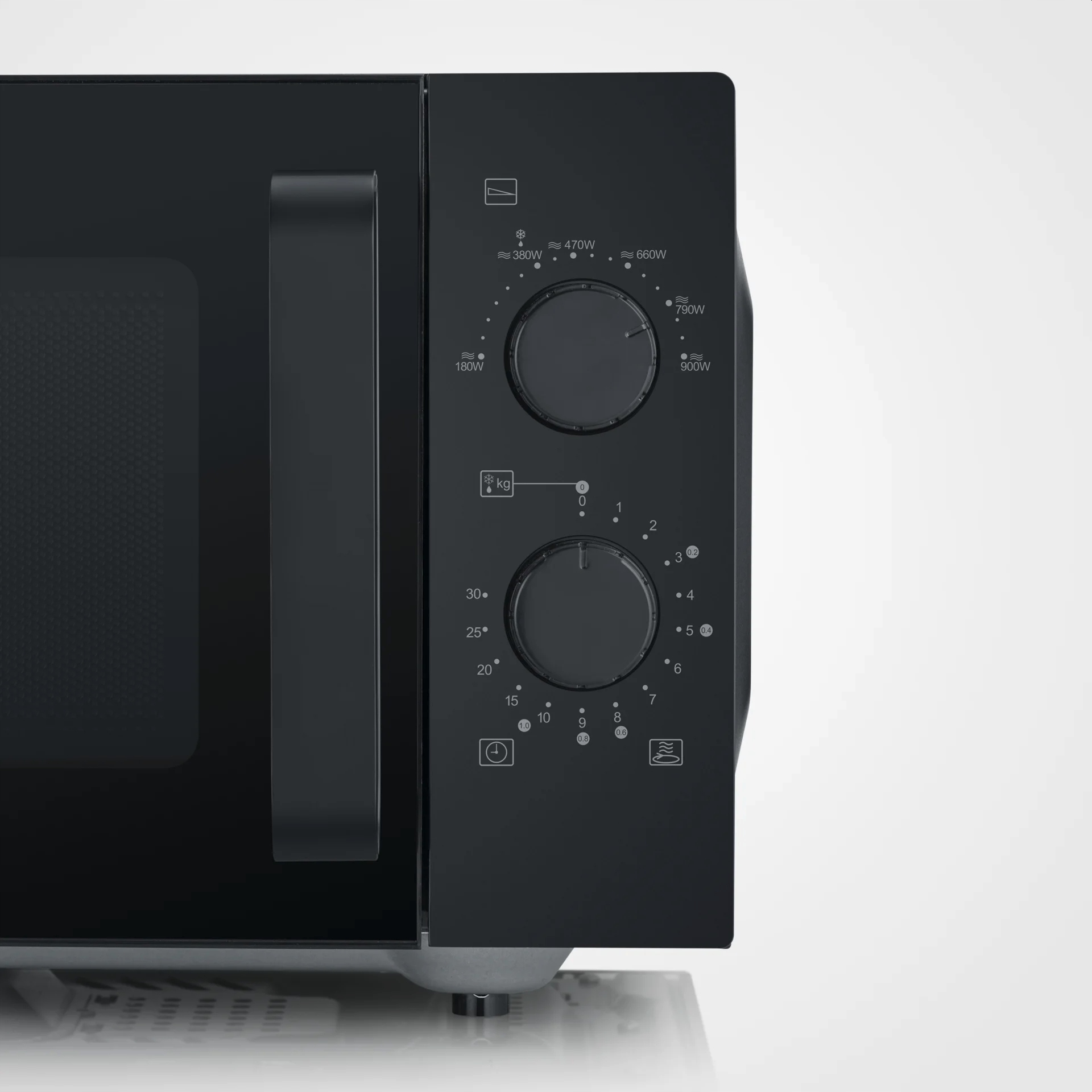 Intuicyjne sterowanie pokrętłami dla łatwej obsługi