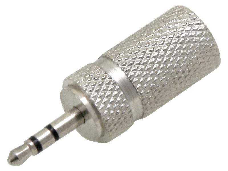 Przejście Jack: WTYK 2,5-GNIAZDO 3,5 metal STEREO – Idealne połączenie audio
