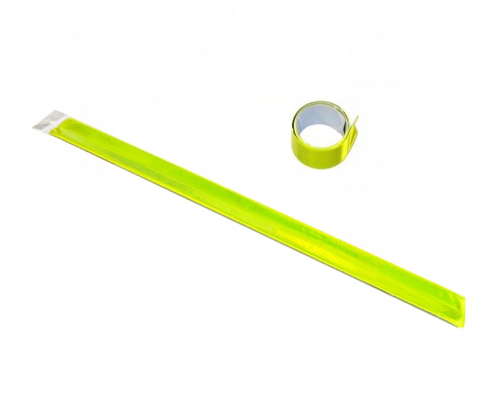 Opaska reklamowa żółta odblask – Bezpieczeństwo i widoczność na pierwszym miejscu